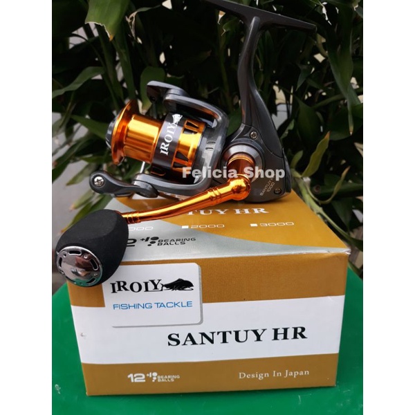 Reel Katrol Pancing Iroly Santuy Fishing Rel Ril Rell Riil Rill Alat Pancing Power Handle 3000 Murah