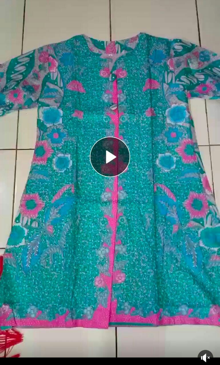 Atasan Batik Dolby Dolbi Dobby Doby Tenun Sutra Tulis Halus Katun Premium