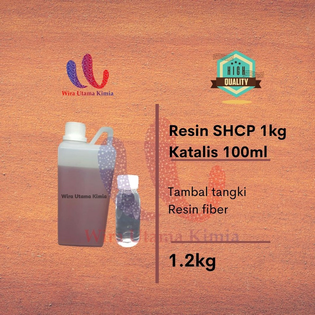 Resin Merah + Katalis 100ml