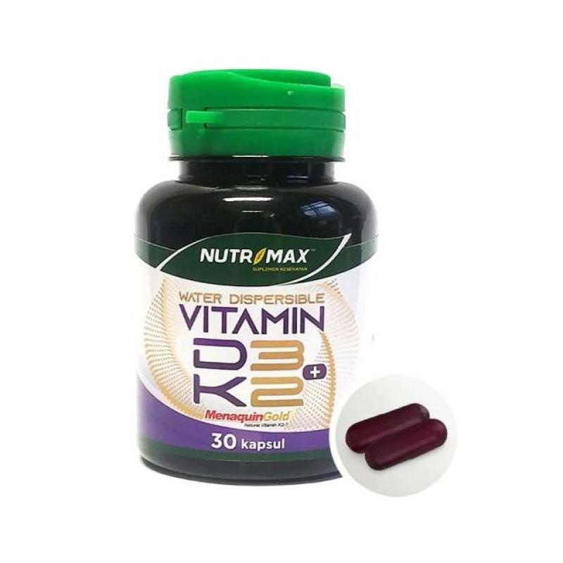 NUTRIMAX VITAMIN D3+K2 CAP@60 Nutrimax D3 K2 isi 60 Kapsul