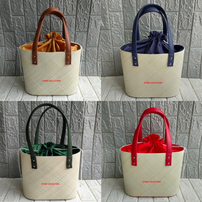 

Keranjang Hampers Anyaman Pandan Ukuran L M Dan S Model Oval Tas Parcel Lebaran Tas Jinjing