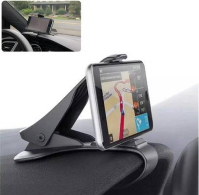 Car Holder KHUSUS DASHBOARD Mobil Dudukan Hp Di Dasbor Mobil Mini Lazy Pod Phone Holder 3.5&quot; - 6.5&quot;