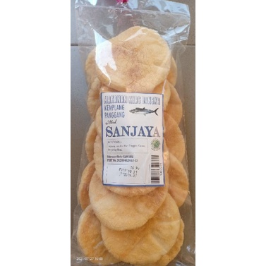 

kemplang ikan sambal merk sanjaya 250gr isi 15 keping
