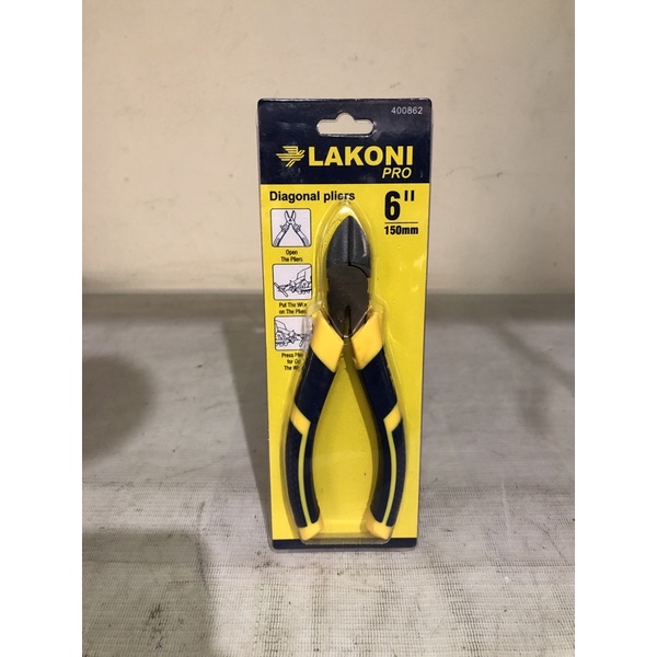 lakoni pro diagonal pliers 6 inch / tang potong / tang potong 6 inch lakoni pro