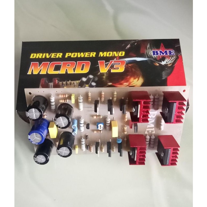 Kit driver MCRD V3 low sub mono pcb fiber