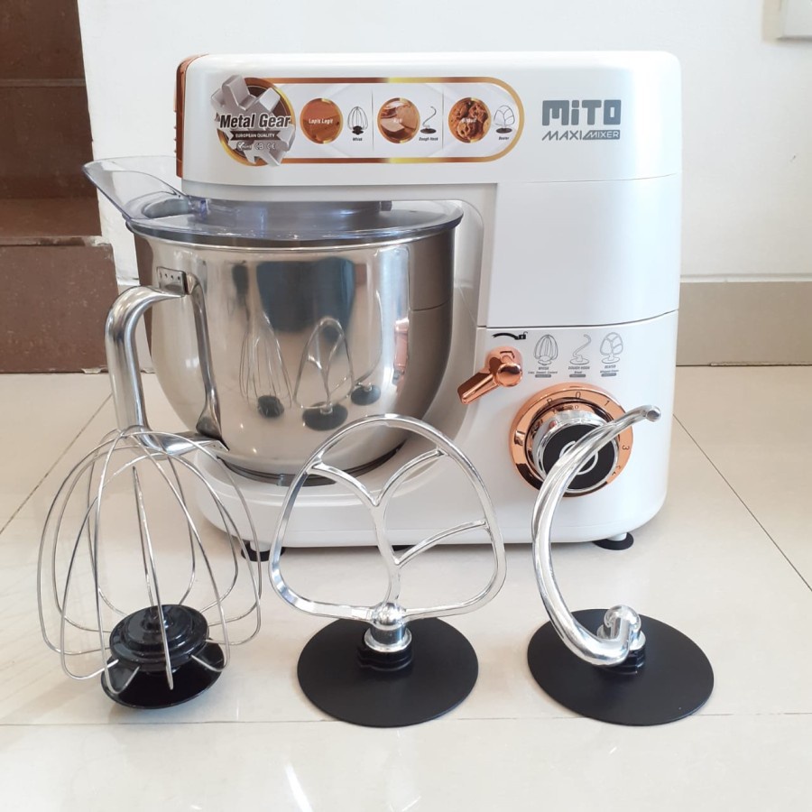 TERLARIS - MITO STAND MIXER MAXI MX700 KAPASITAS  JUMBO 7 LITER - GARANSI RESMI