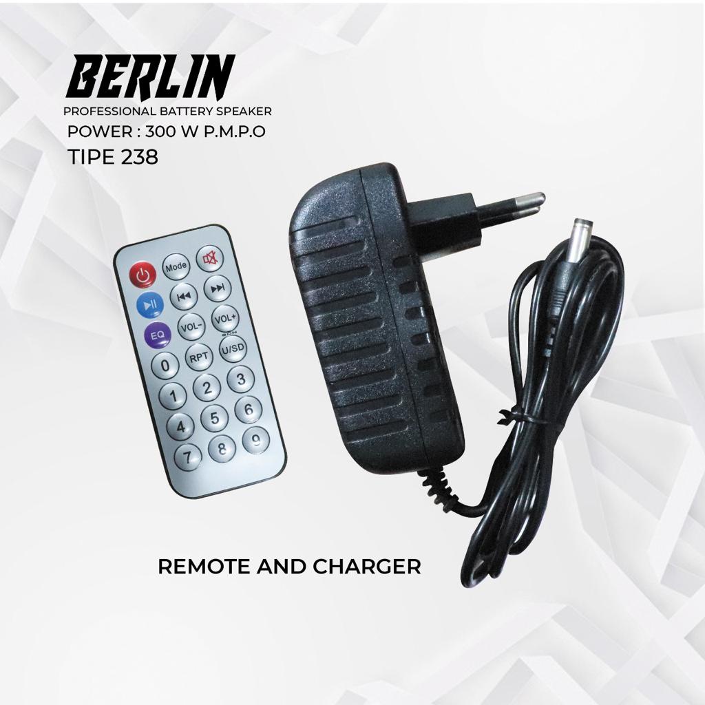 Speaker Portable Professional BERLIN 238 / 12inch Single Speaker