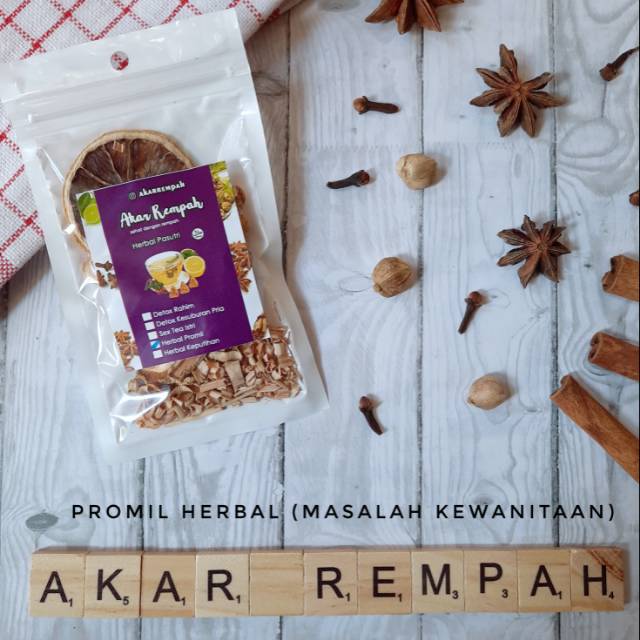 

Promil Herbal JSR / Herbal Masalah Kewanitaan / Wedang Promil