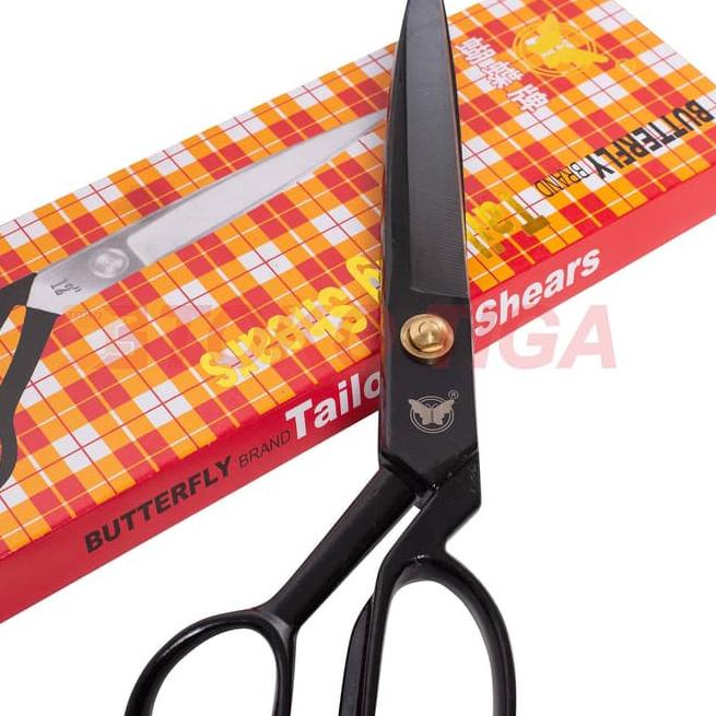 

[COD] Gunting Potong Bahan Kain Tailor Butterfly Ukuran 12 inch / 12