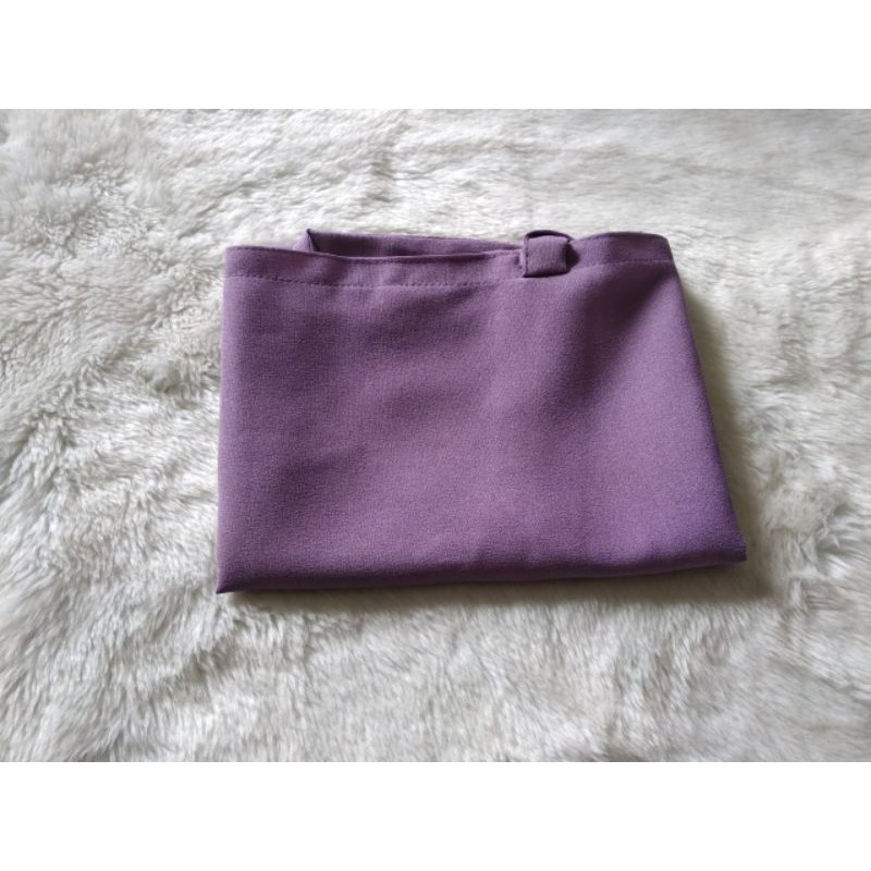 Bisa COD bergo maryam size L tepi jahit diamond ukuran besar-Lave