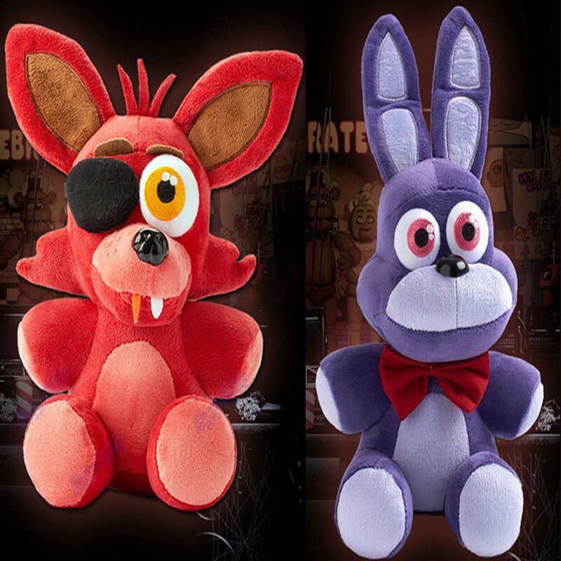 18cm Five Nights at Freddy's Boneka Soft Stuffed Toy Bear Fox Bonnie Golden Mangle Kids Plush Toys Mainan