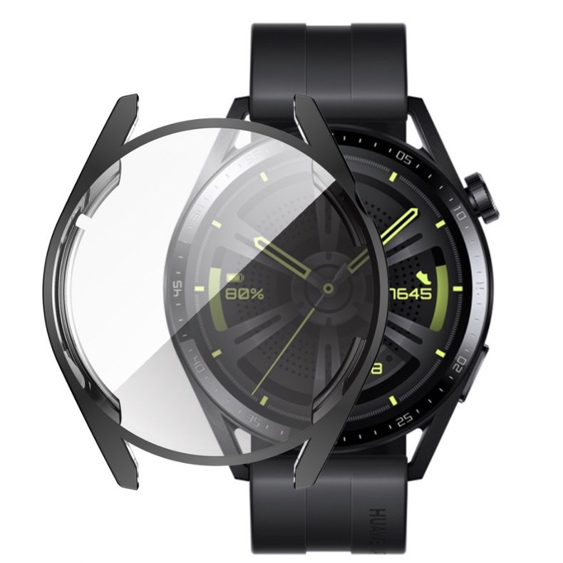 Silikon Case Huawei Watch GT3 GT 3 46mm - Soft Cover Full Screen Lentur