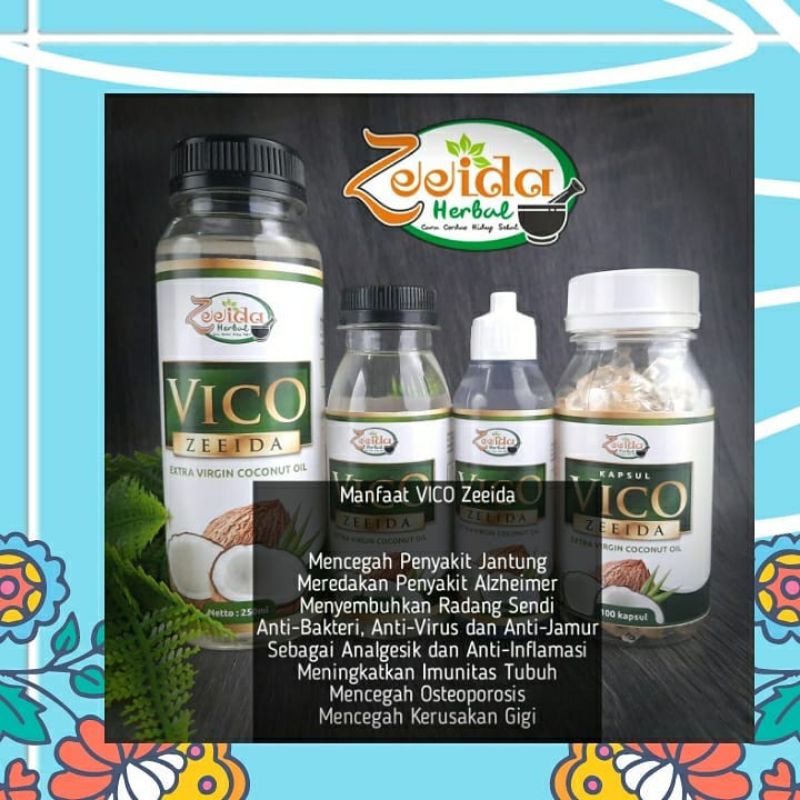 

VICO ZEEIDA , Minyak Kelapa Murni 250 ml