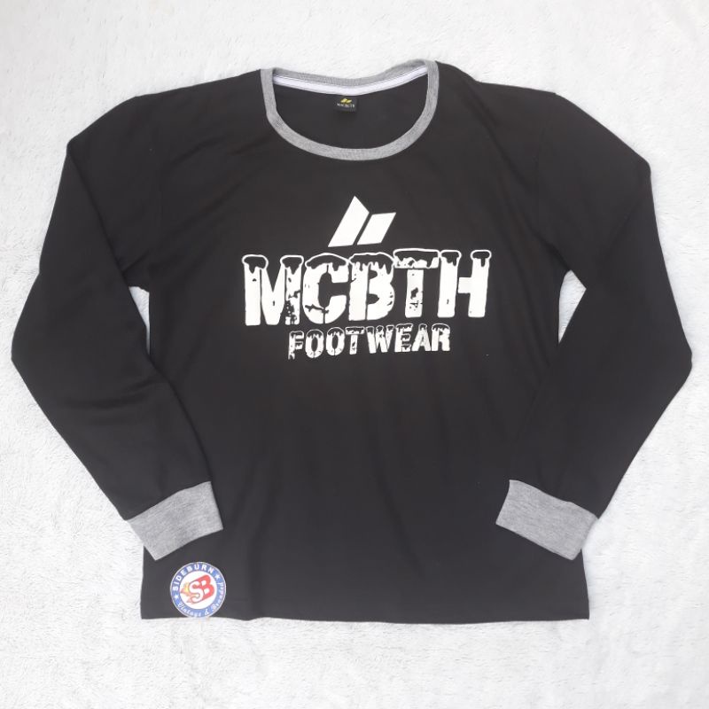 KAOS MACBETH FOOTWEAR LONGSLEEVE LENGAN PANJANG ORIGINAL