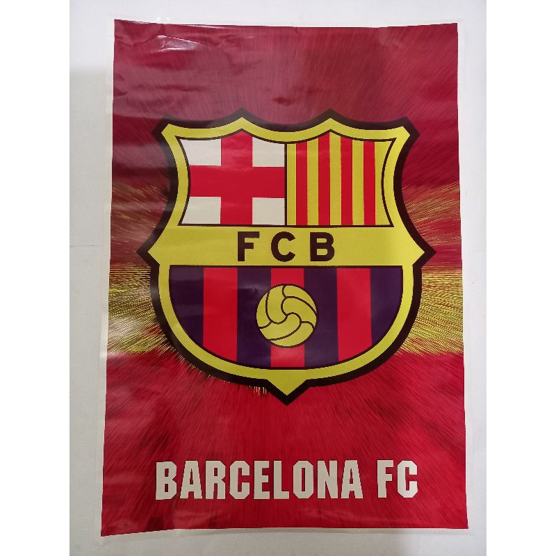 POSTER BARCELONA BARCA  JUMBO UKURAN 70 x 100 cm