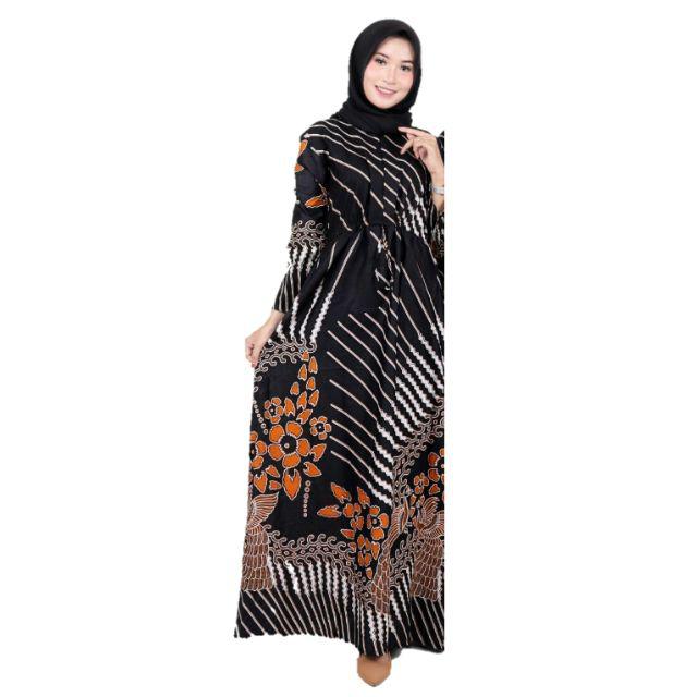 Batik couple keluarga sania ruffle ori ndoro jowi || Bisa Satuan-Gamis