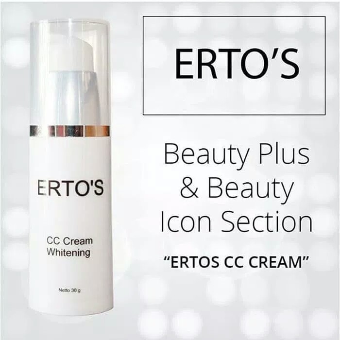 ERTOS CC Cream - krim pemutih wajah