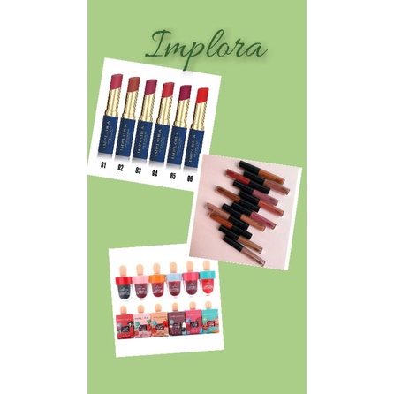 implora liptin, lipstik, lipcream