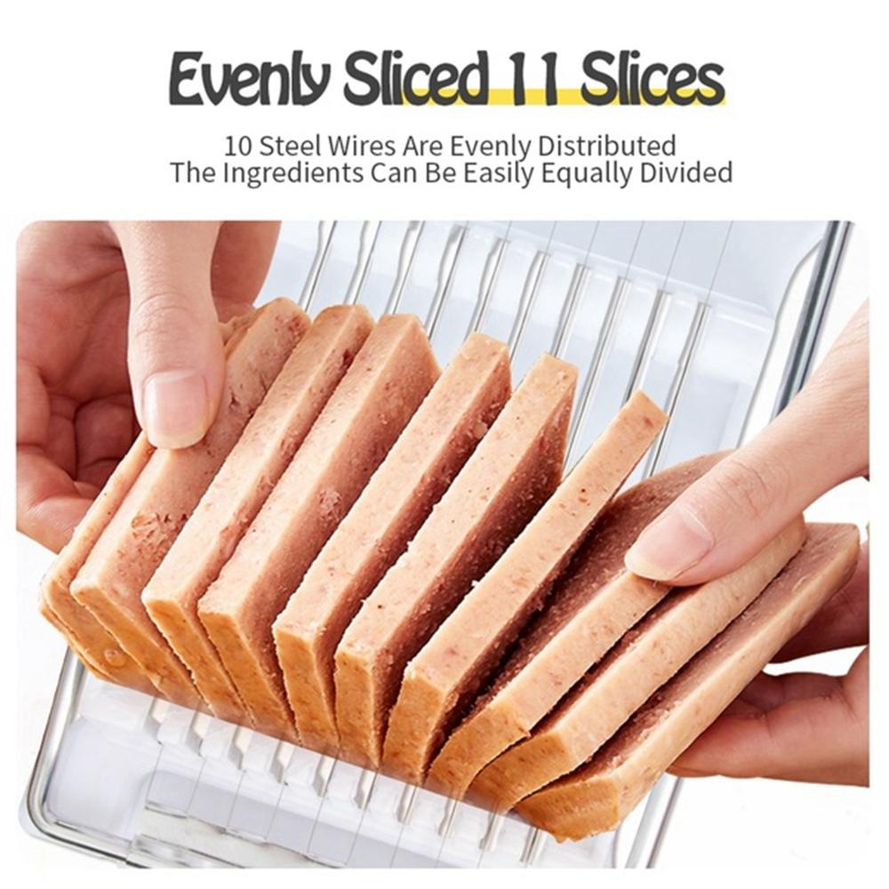 [Elegan] Manual Slicer Masak Keju Buah Alat Pemotong Kawat Makan Siang Daging Pisang Ham Cutter