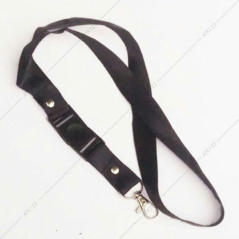 

lanyard / tali gantungan id card / name tag lebar 2cm - hitam