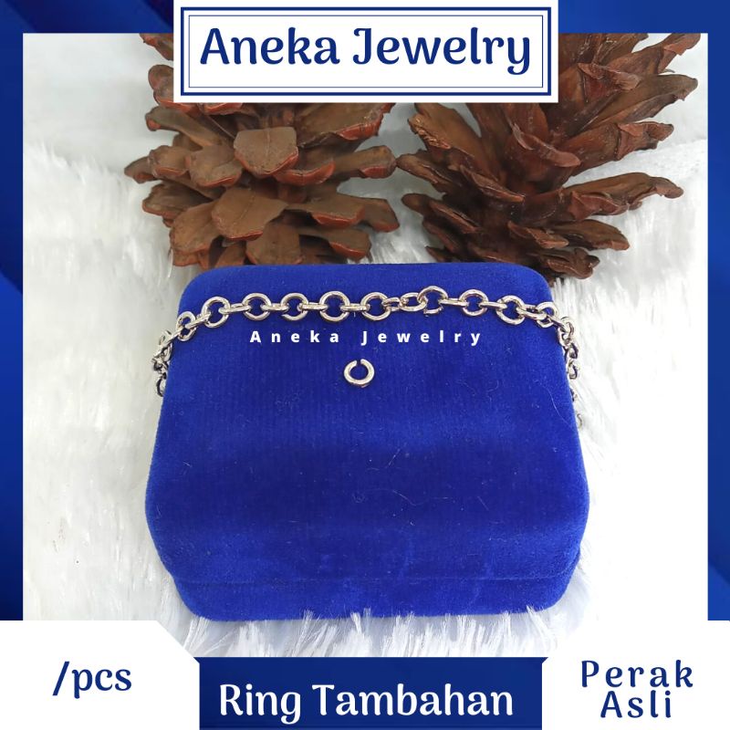 Ring Tambahan, Perak 925, Lapis Emas Murni