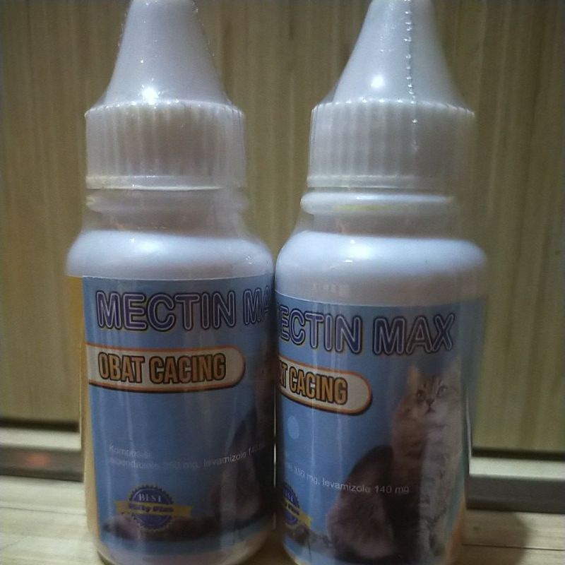 Obat cacing kucing mectin max 30ml