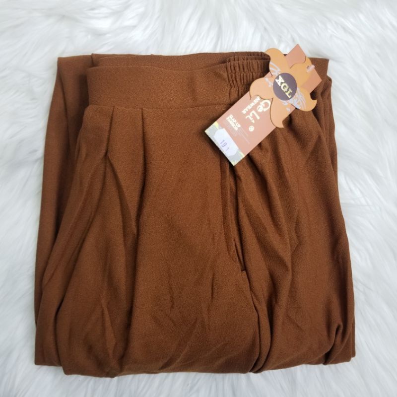 KULOT POLOS PREMIUM MODEL JATUH LURUS JUMBO  ALLSIZE MUAT S M L Xl  XXL-Bata