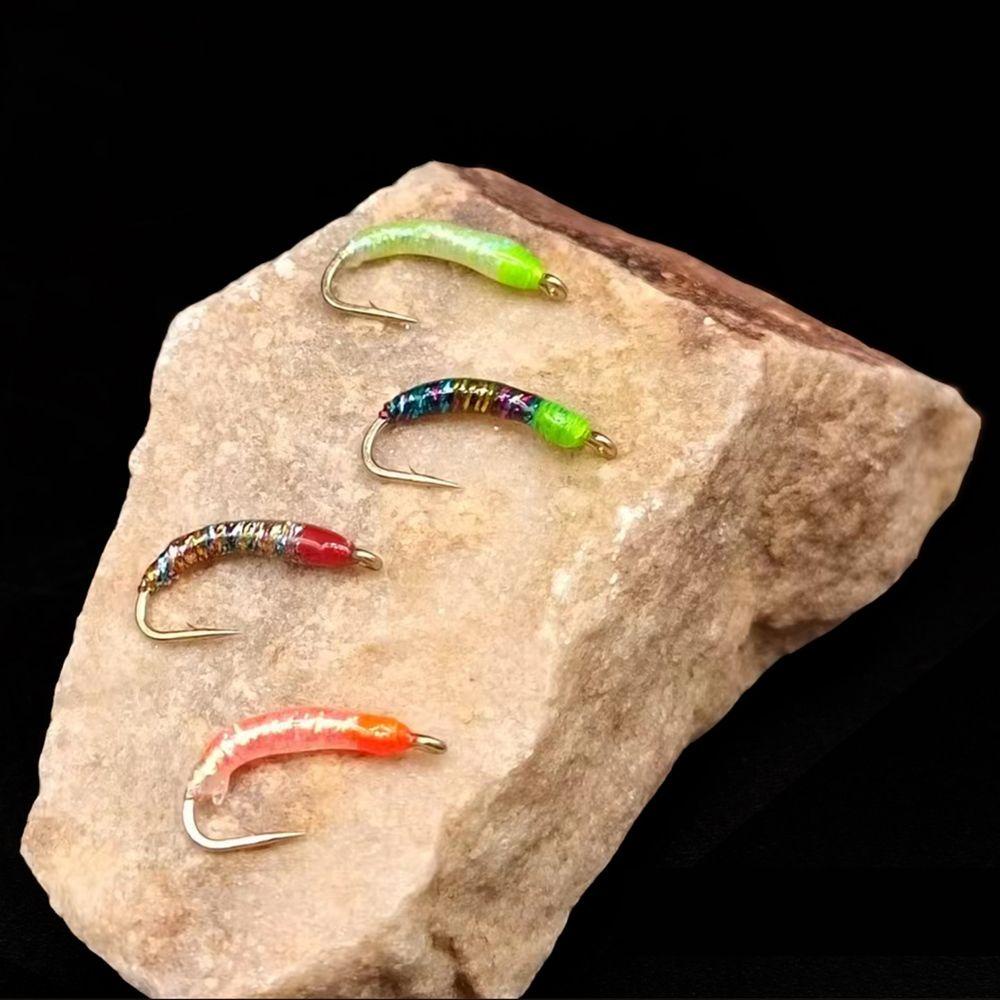 Top 10PCS Pengait Nymph Sisik Ikan Awet Tajam Hook DIY Fly Hook