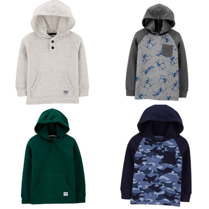 Kaos Hoodie Anak Oshkosh