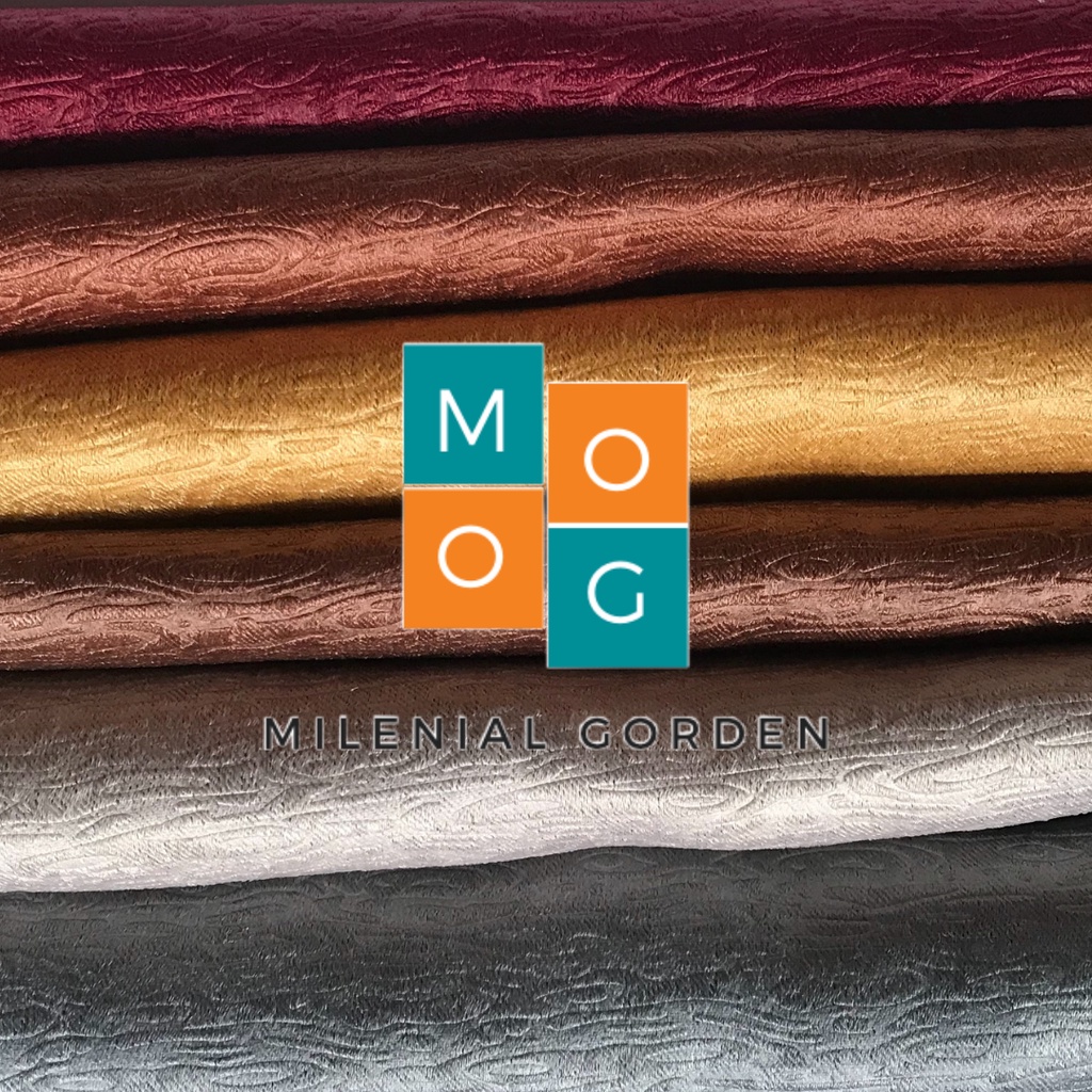 Gorden Minimalis Blackout Polos Model Smokring Custome Ukuran untuk Jendela dan Pintu Free Tali Pengikat dan Hook Lumba