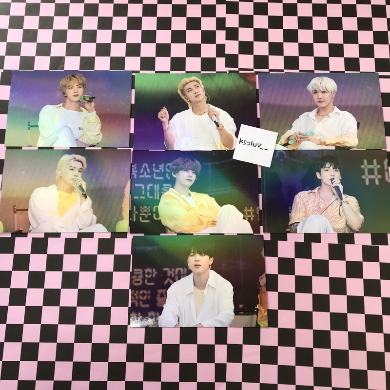 HOLOGRAM POSTCARD SET DVD SOWOOZOO BTS
