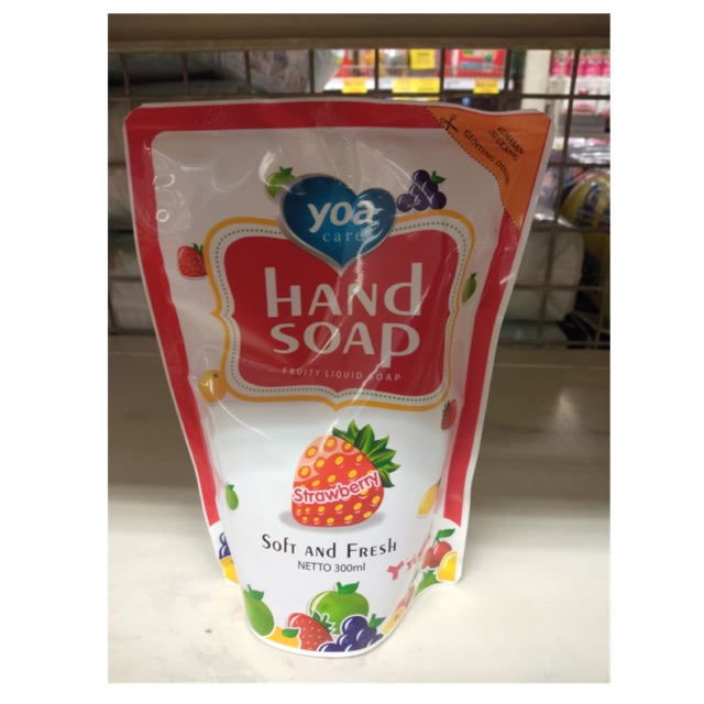 Sabun cuci tangan/HAND SOAP YOA refill 330ml