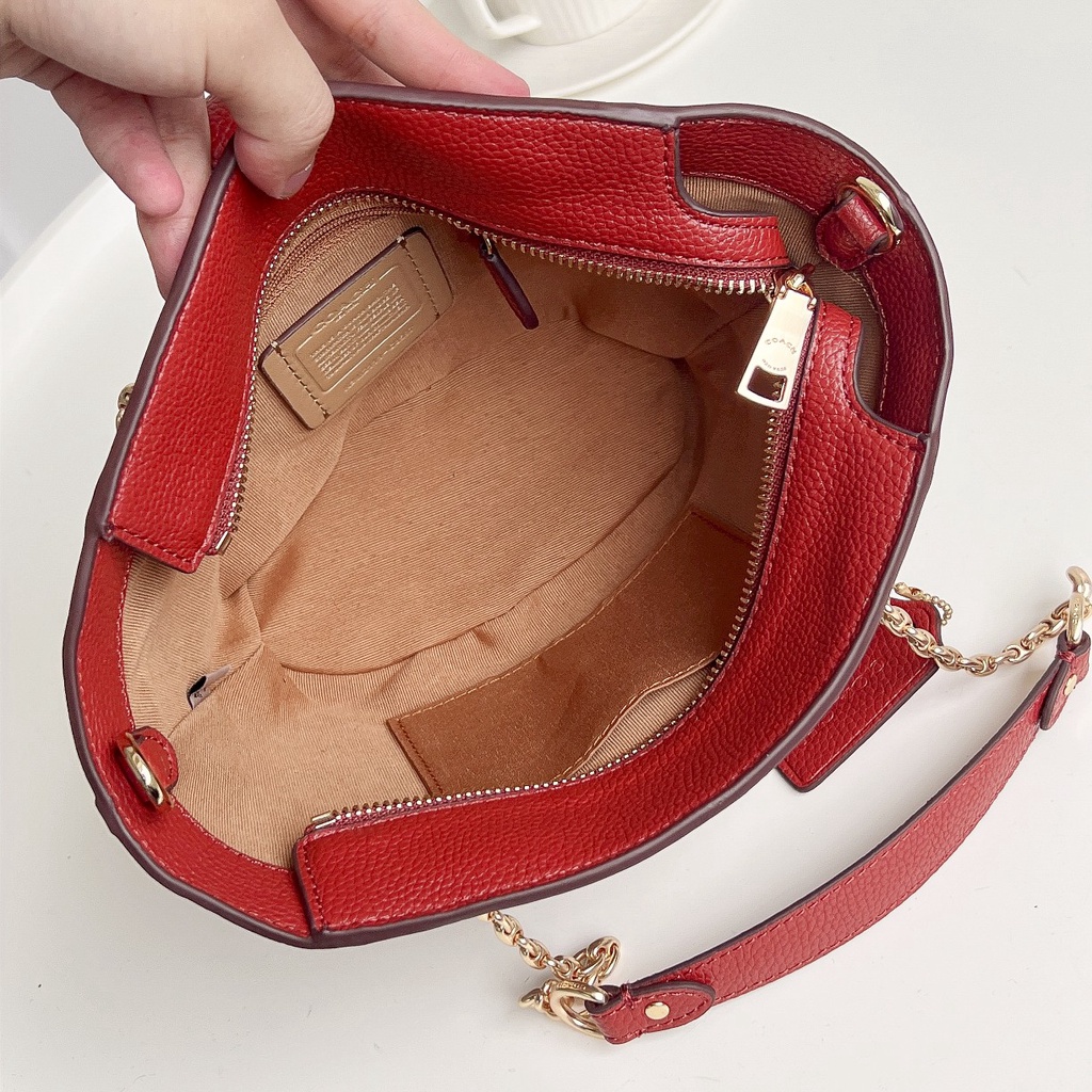 (grab) 8399 8597 8212 coach women Lane Bucket Bag Crossbody Sling bag Handbag