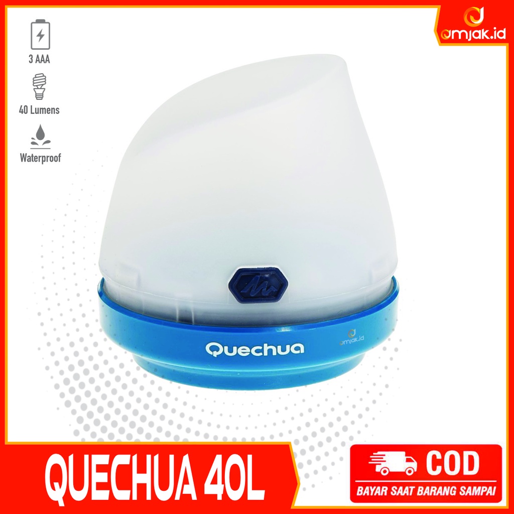 Lampu Camping / Lampu Tenda 40 Lumens Quechua