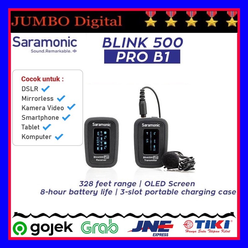 Mic Saramonic Blink 500 Pro B1 saramonic wireless microphone
