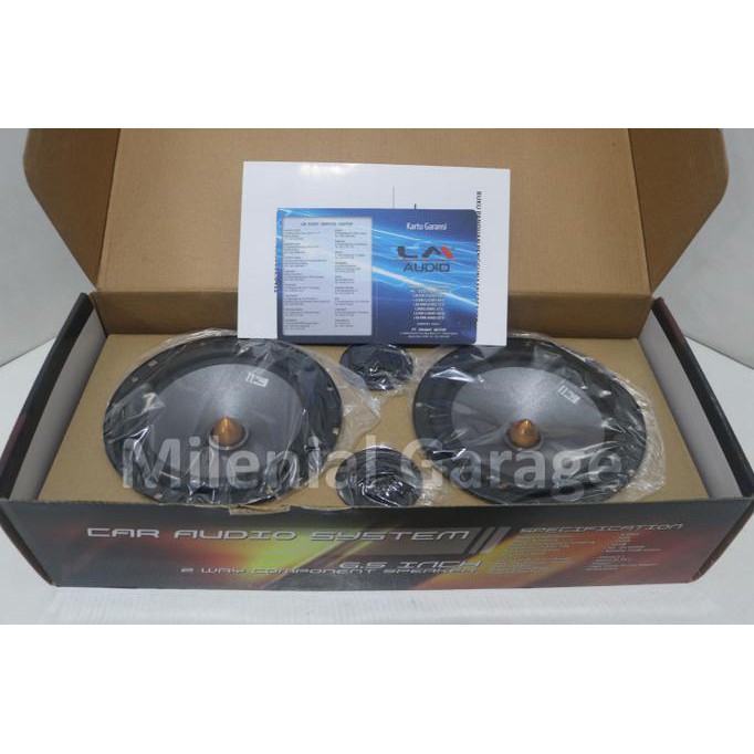 Speaker Split 2 Way LM Audio LM Fire II FCS-6.5 Audio Mobil Murah
