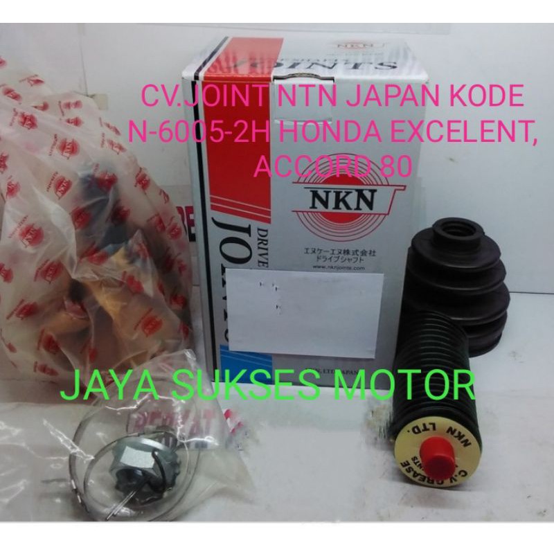 CV.joint As roda luar &quot;NKN JAPAN&quot; Honda Excelent, Accord 80