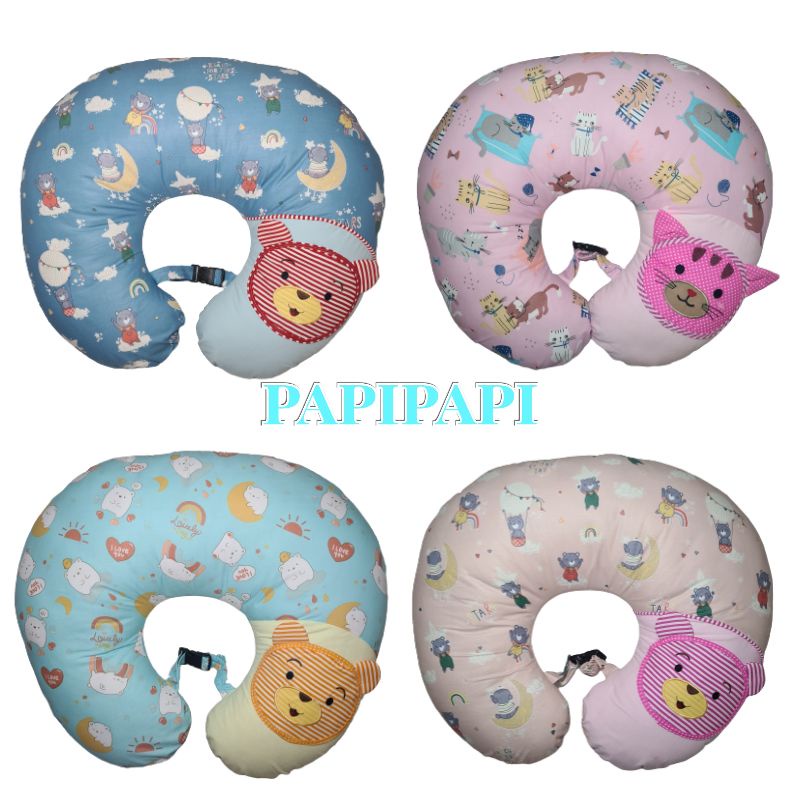 bantal menyusui darby katun mix bordir