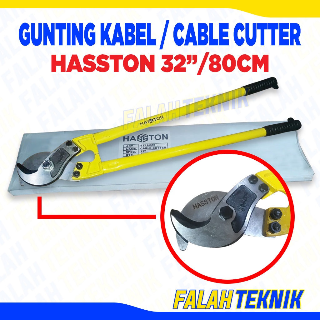 

HASSTON Gunting Kabel 32 inch / Cable Cutter Panjang 80cm