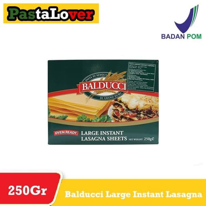 

Balducci Large Instant Lasagna Sheets 250 Gr