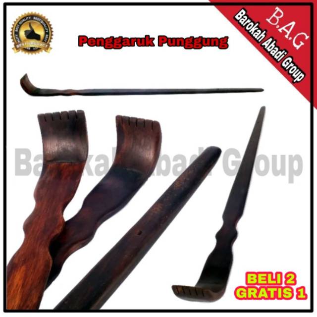 alat Garukan Punggung Dari Kayu/Garukan Kayu