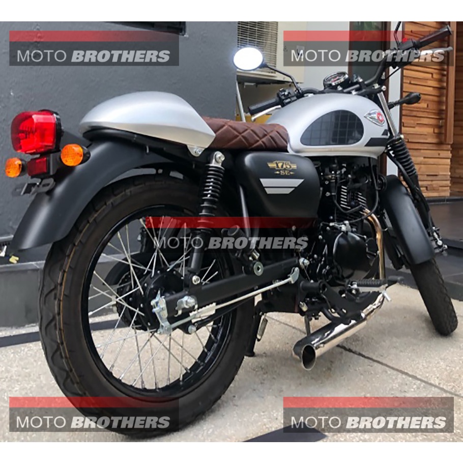 PAKET JOK / SADEL / SEAT HORNET BUNTUT TAWON CAFE RACER KAWASAKI W175