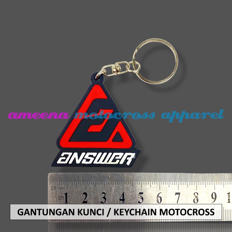 Gantungan Kunci Motocross - Keychain Trail MX - Gantungan Kunci Trabas - Keychain Enduro - Souvenir Trail - Keychain Souvenir - M1-AN