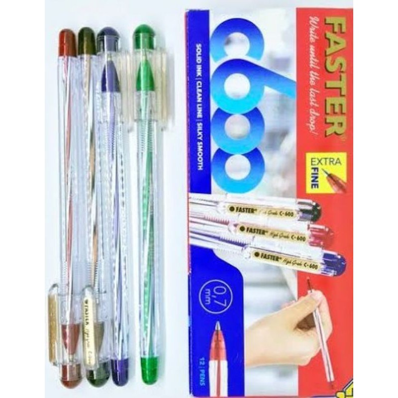 

PULPEN FASTER C600 - 0.7mm(BLACK)