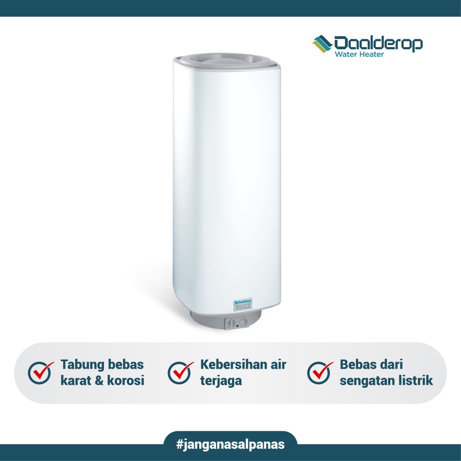 Daalderop Water Heater 150 Liter 1000 Watt Pemanas Air Listrik