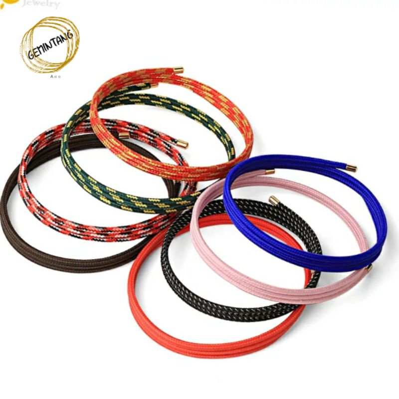 Gelang Lilit Magnet Gelang Tali Magnet Gelang Kawat Magnet Untuk Liontin Emas