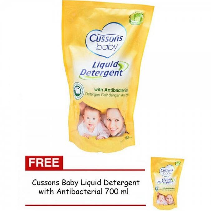 Cussons baby Liquid Detergent 700ml beli 1 gratis 1