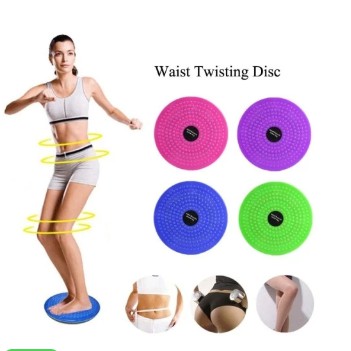 Jogging Trimmer Magnetic Body Plate Alat Olahraga Twister Piringan Gym