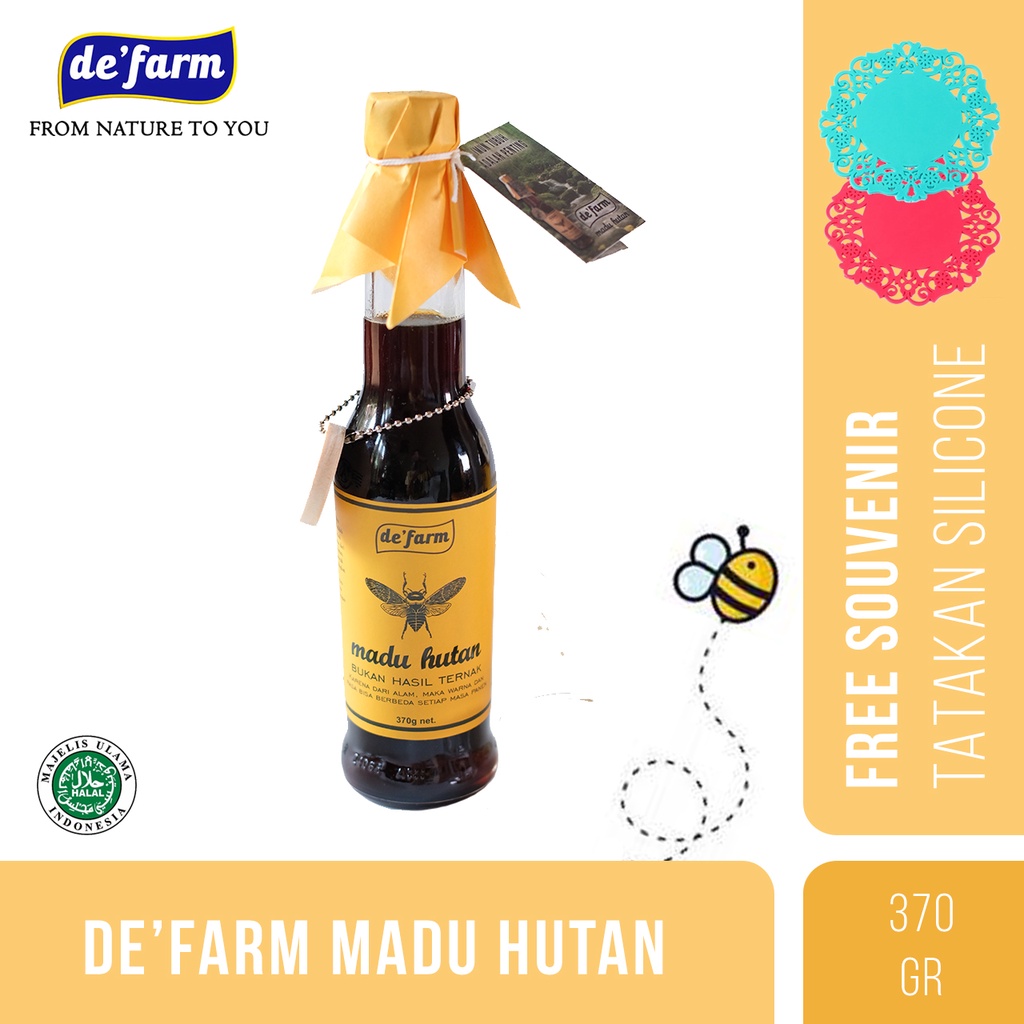 

De'farm Madu Hutan 370gr / Madu murni 100%