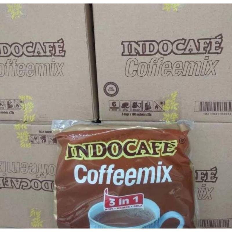 

Indocafe Coffeemix Pack Instant Tanpa Ampas isi 10 renteng atau 100 sachet